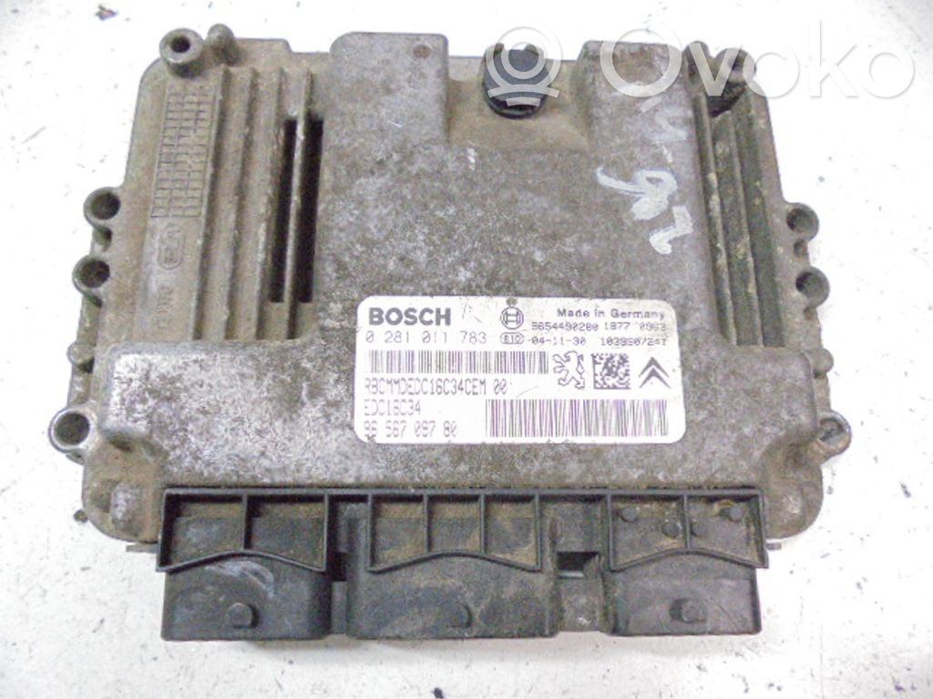 Peugeot 206 CC Engine control unit/module ECU 