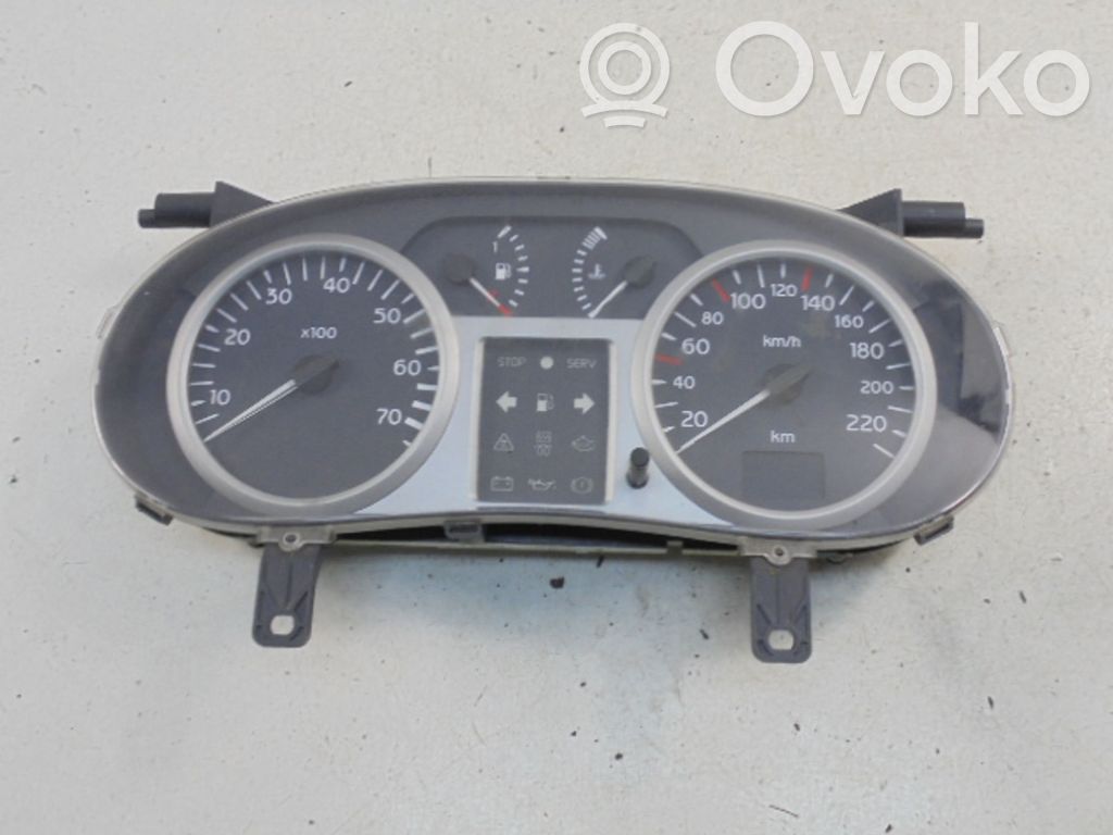 Renault Clio II Speedometer (instrument cluster) 