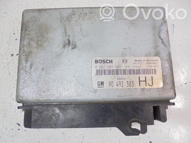 Engine control unit/module ECU   90492383,90492383