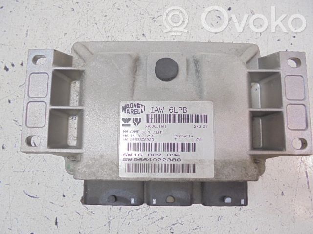 Engine control unit/module ECU   9663805380,9663805380