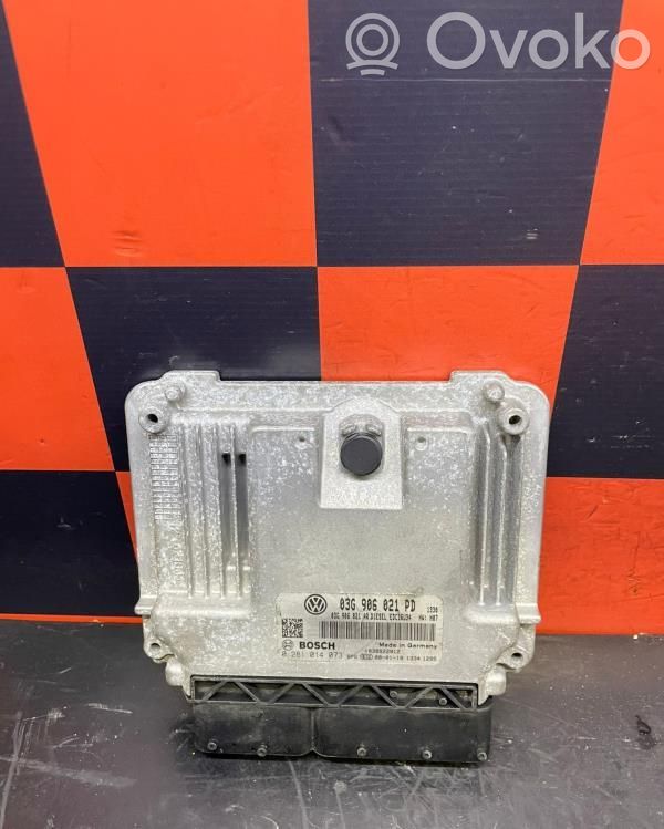 Engine control unit/module   03G906021PD,0281014073BOSCH,03G906021AR