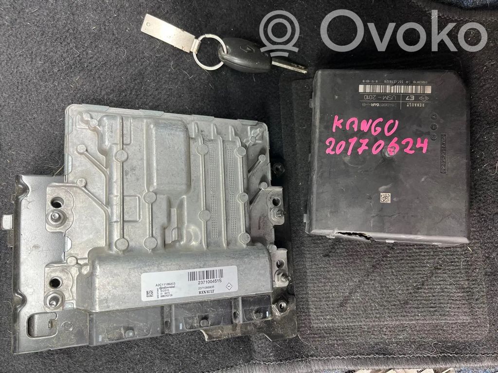 Renault Kangoo II Engine control unit/module 