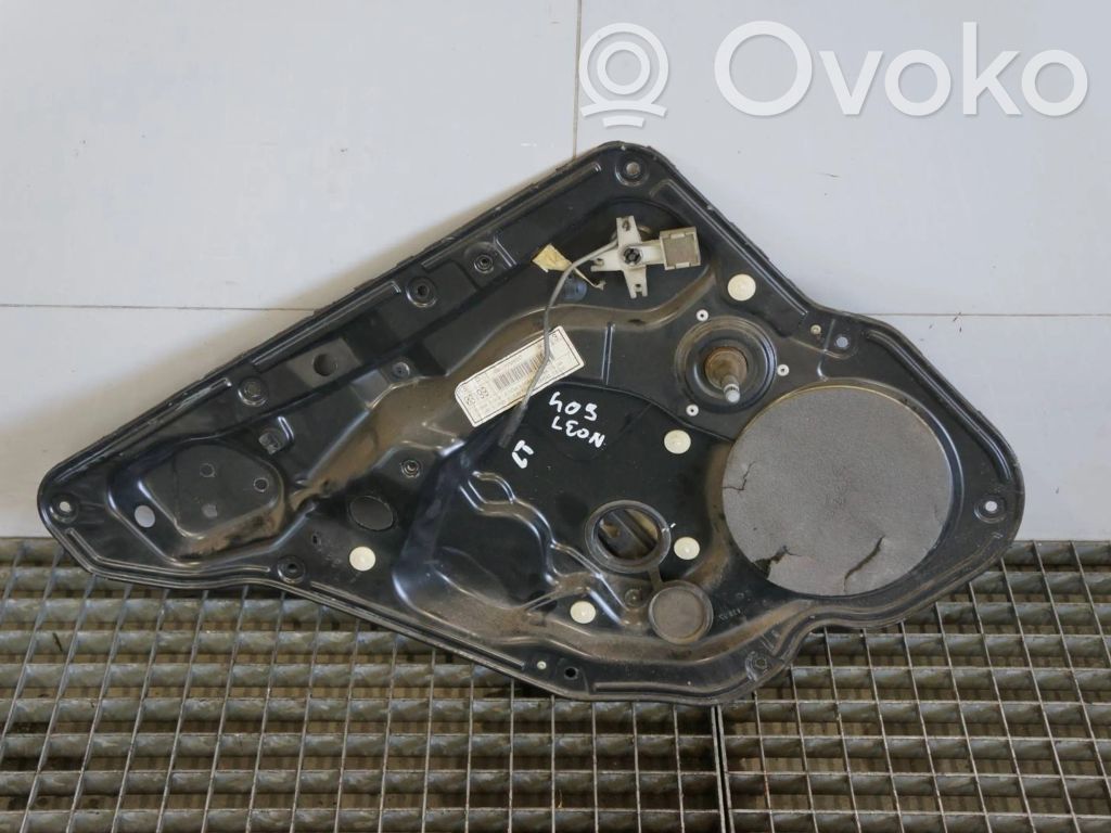 Seat Leon (1M) Rear door window regulator with motor 