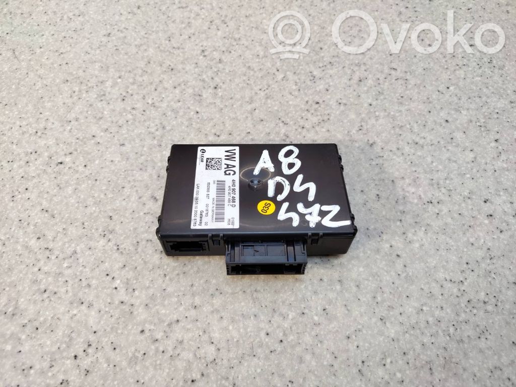 Audi A8 S8 D4 4H Módulo de control Gateway 