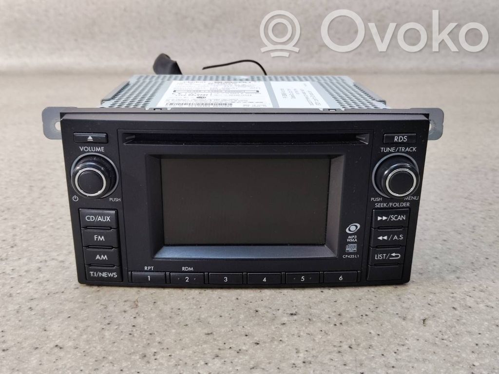 Subaru Forester SH Panel / Radioodtwarzacz CD/DVD/GPS 