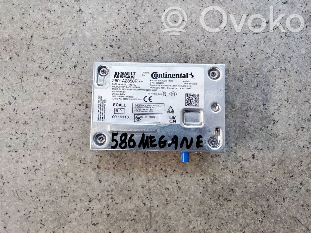 Renault Megane IV Other control units/modules 