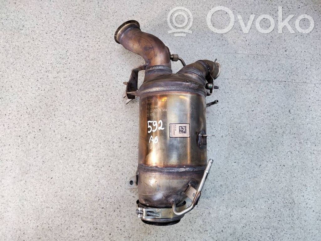 Audi A6 S6 C8 4K Filtr cząstek stałych Katalizator / FAP / DPF 