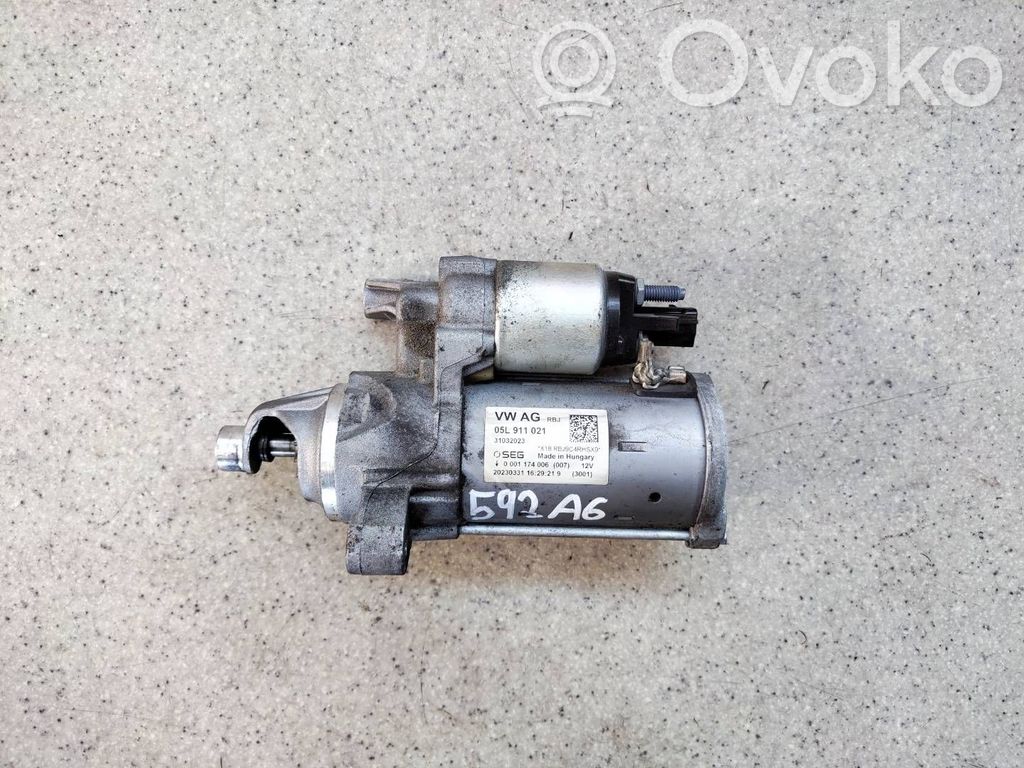Audi A6 S6 C8 4K Motor de arranque 