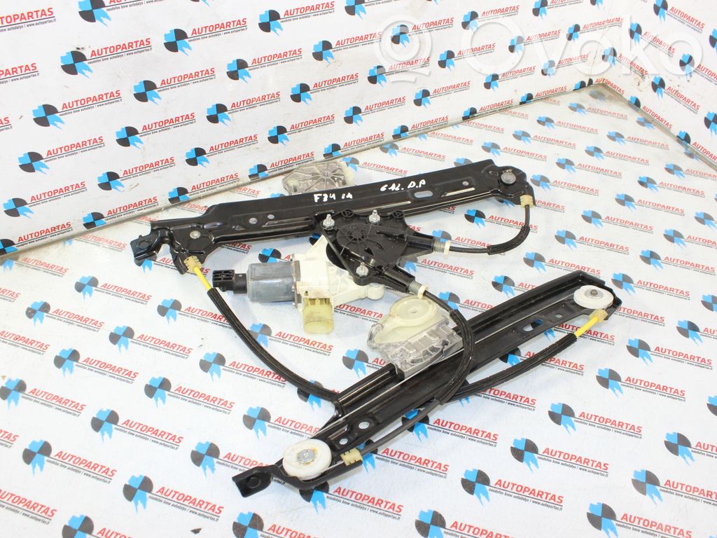 BMW 3 GT F34 Regulador de puerta trasera con motor 