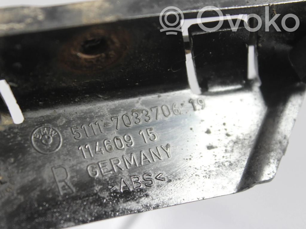 BMW 5 E60 E61 Front bumper mounting bracket 