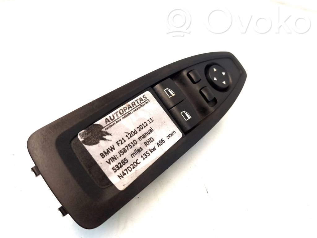 BMW 1 F20 F21 Electric window control switch 