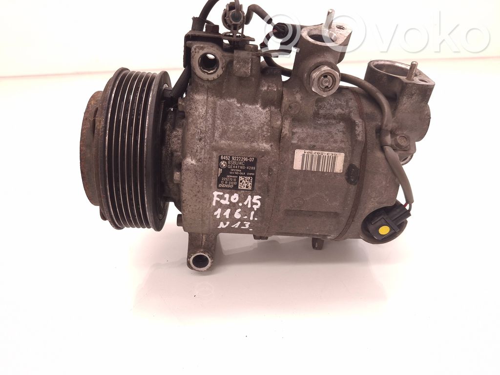 BMW 1 F20 F21 Kompresor / Sprężarka klimatyzacji A/C 