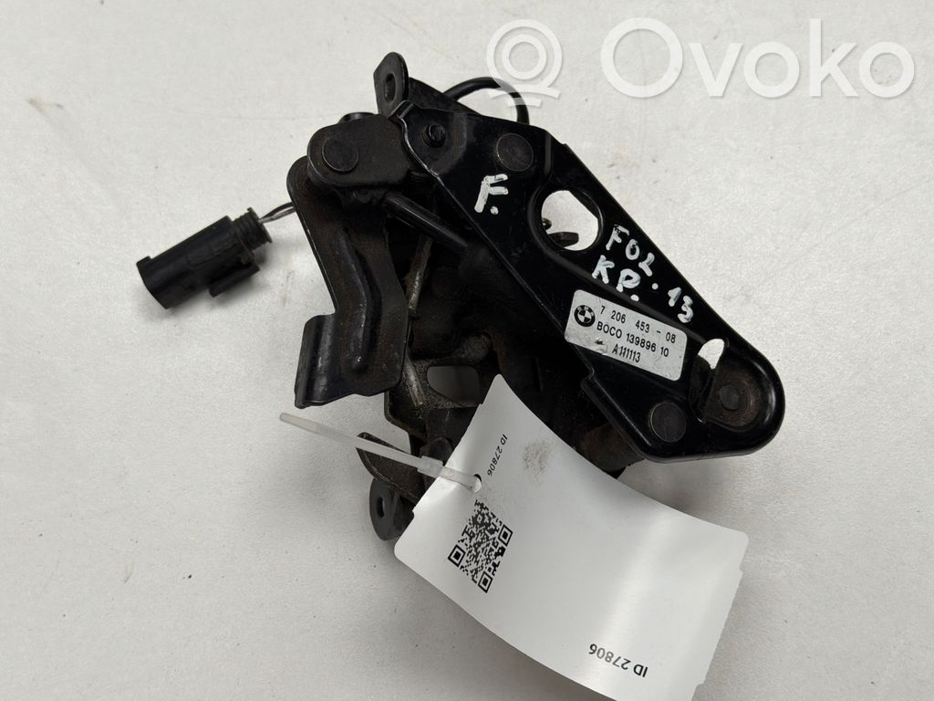 BMW 7 F01 F02 F03 F04 Zawiasy pokrywy / maski silnika 