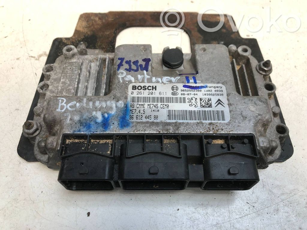 Citroen Berlingo Unidad de control/módulo ECU del motor 