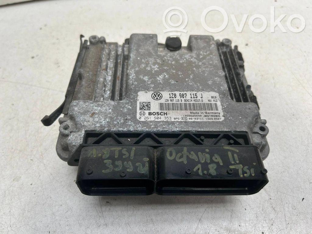 Engine control unit/module   1Z0907115B,1Z0907115J,0261S04353