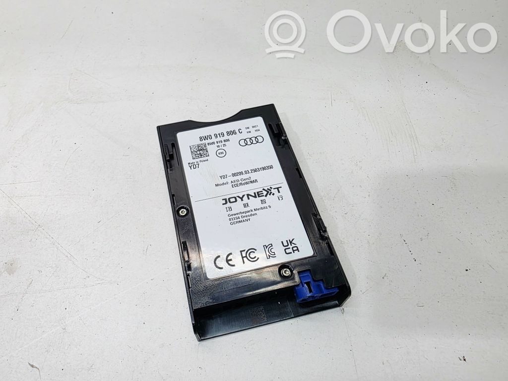 Audi A3 8Y Unidad de control de apertura de la tapa del maletero 