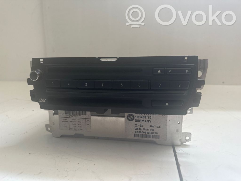 BMW 1 E82 E88 GPS navigation control unit/module 