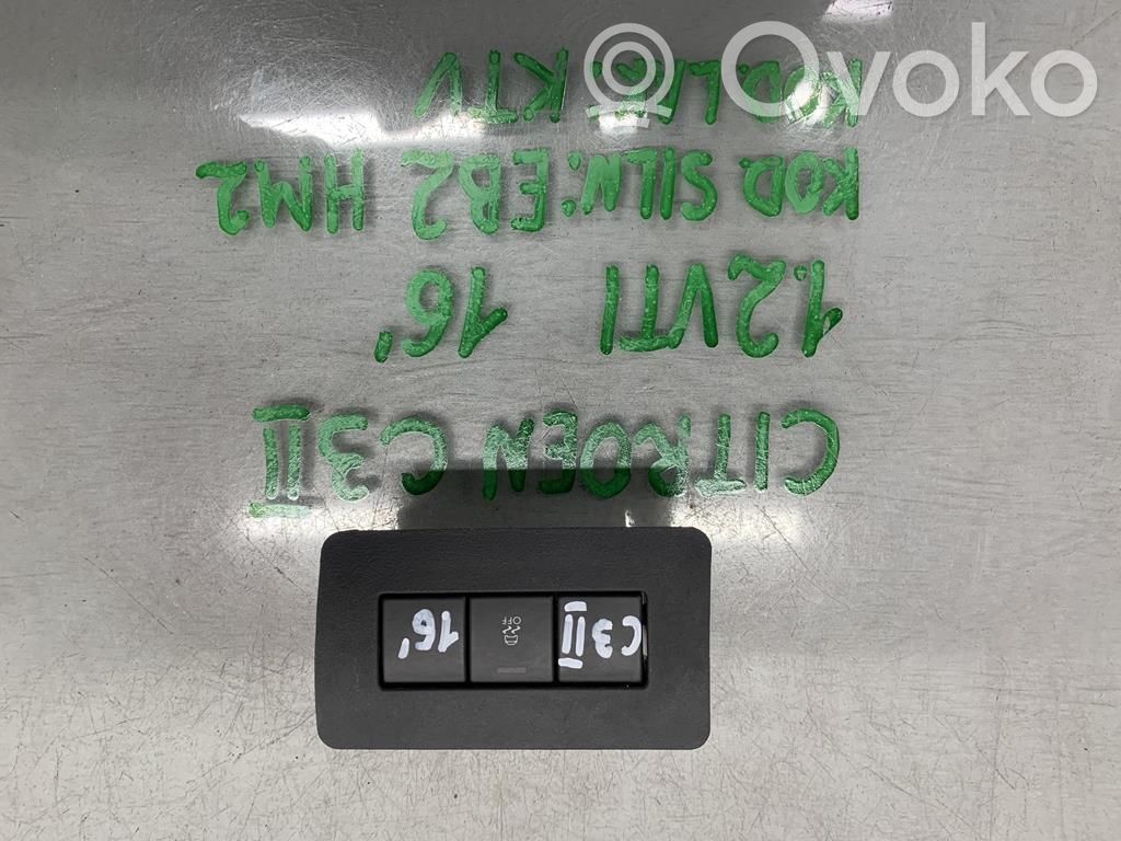 Citroen C3 ESP (stability program) switch 