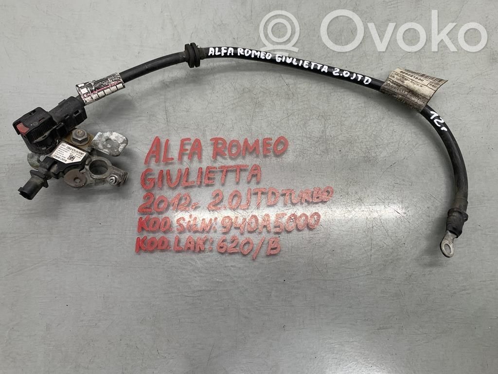 Alfa Romeo Giulietta Minus / Klema / Przewód akumulatora 