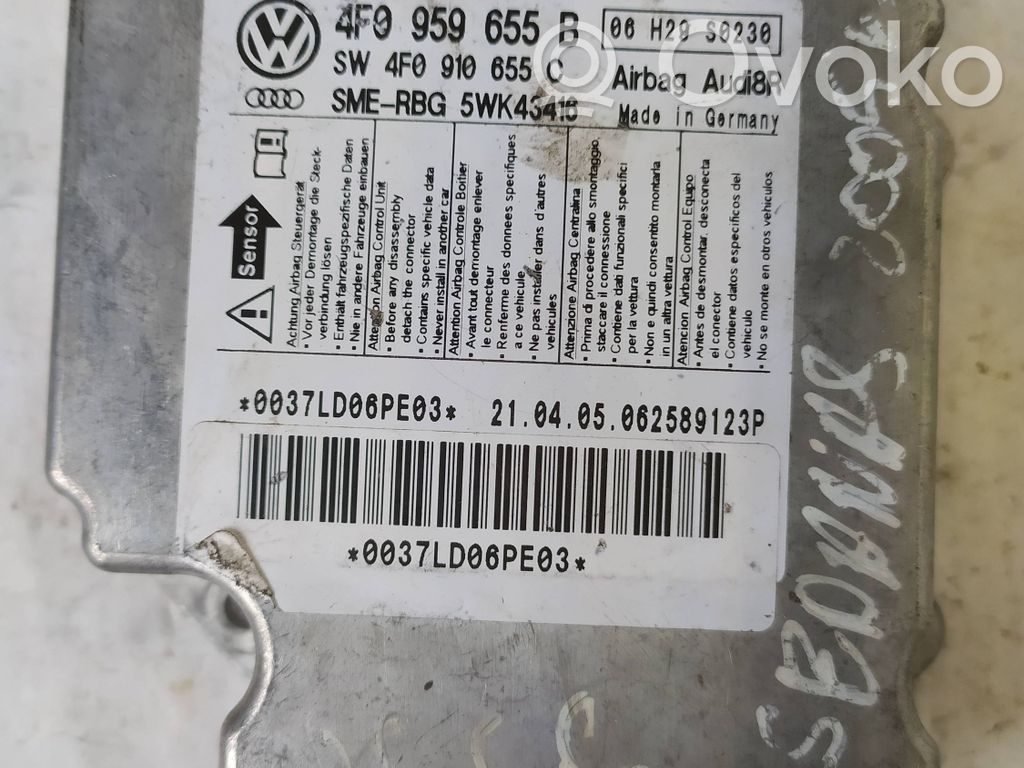 Airbag control unit/module   4F0959655B,4F0910655C