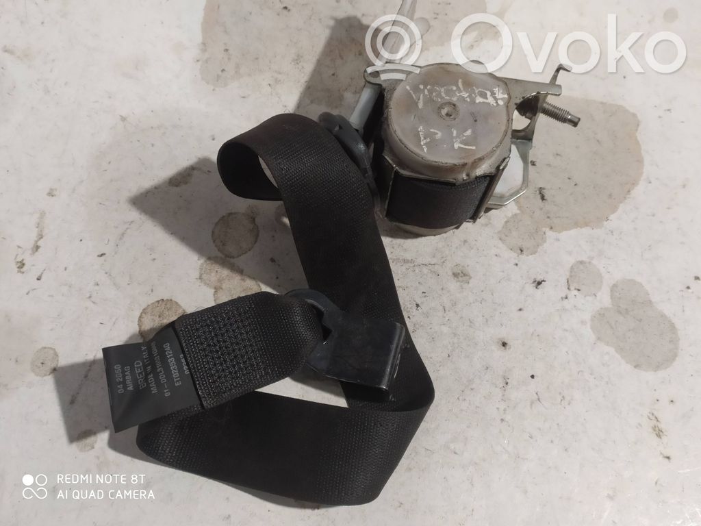 Opel Vectra C Cinturón delantero 