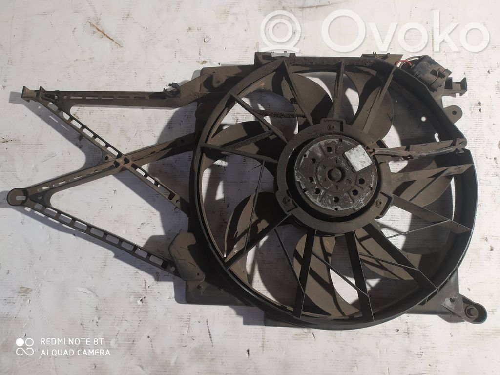 Opel Astra G Osłona wentylatora chłodnicy 