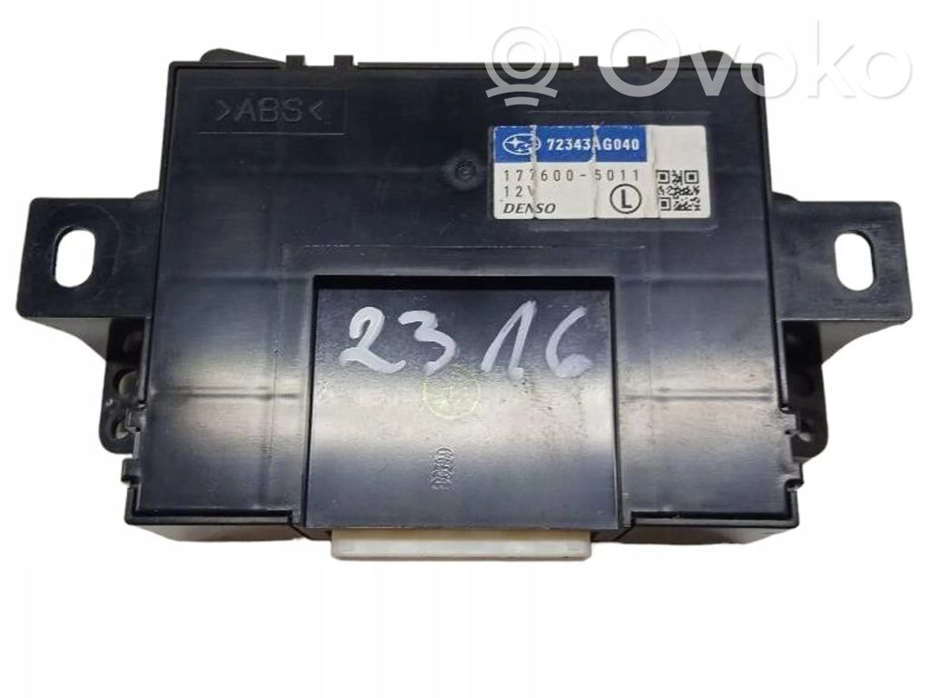 Subaru Legacy Other control units/modules 
