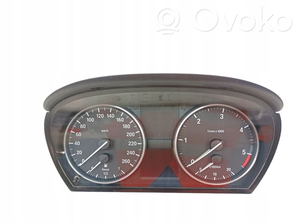 BMW 3 E90 E91 Speedometer (instrument cluster) 