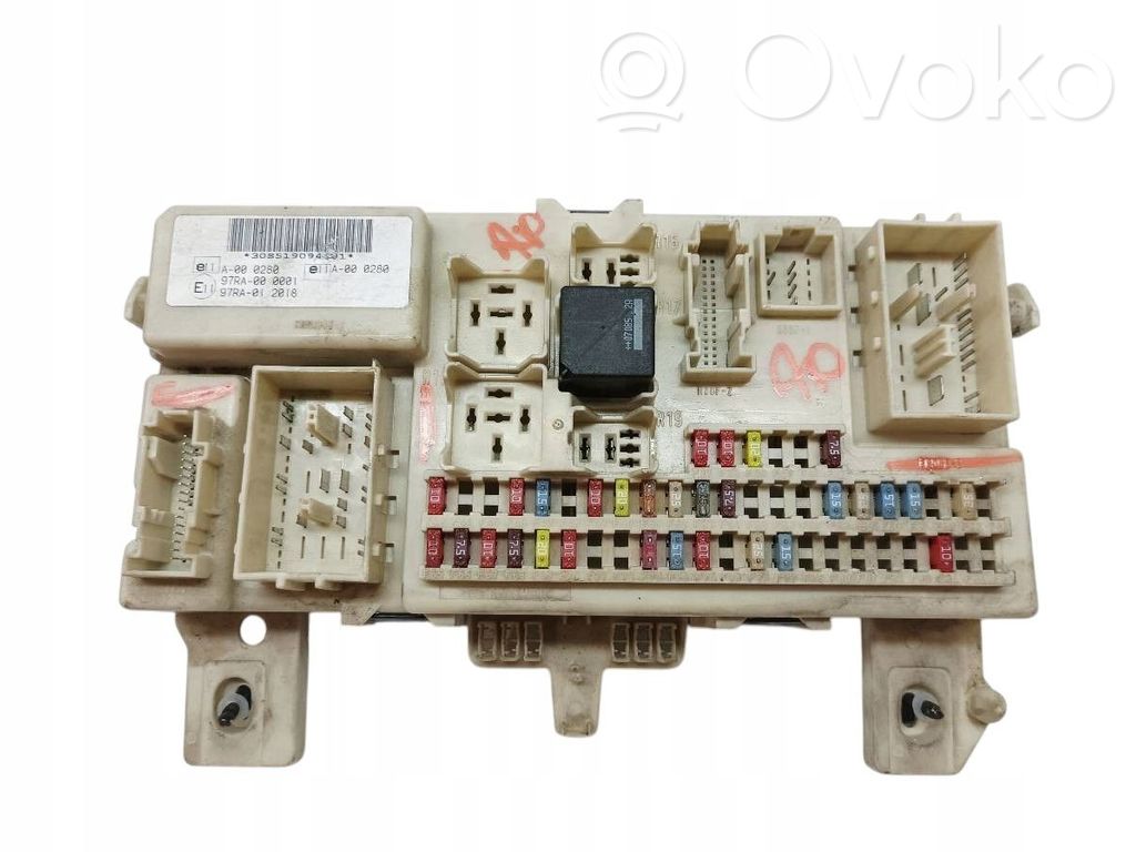 Renault Megane III Fuse box set 