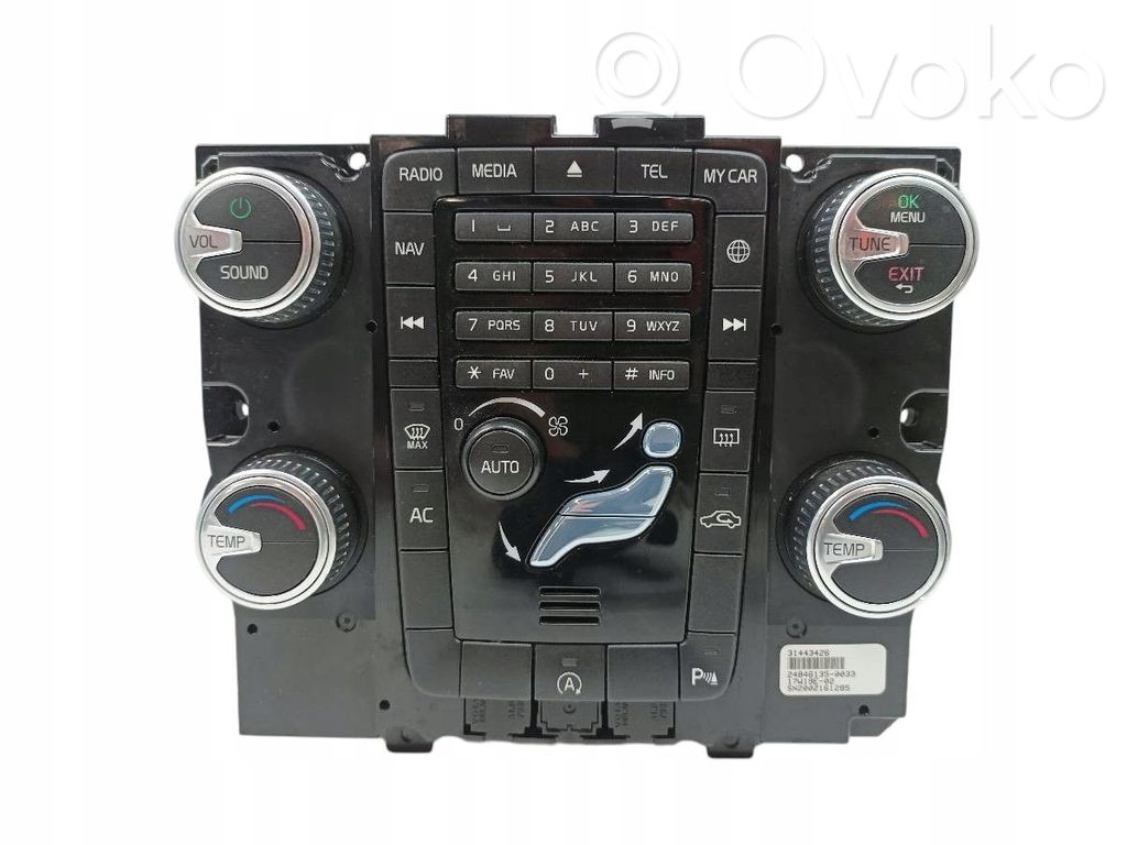 Volvo V60 Central console control unit 