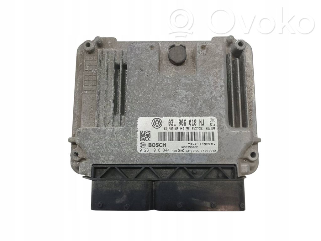 Skoda Yeti (5L) Engine control unit/module 