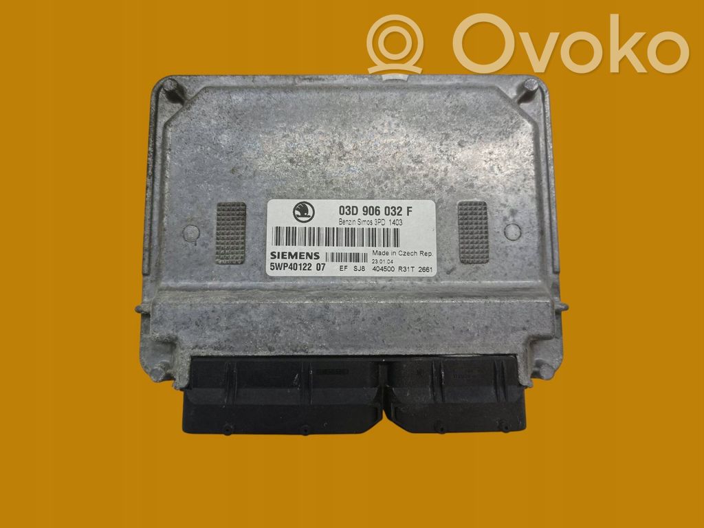 Skoda Fabia Mk1 (6Y) Engine control unit/module 