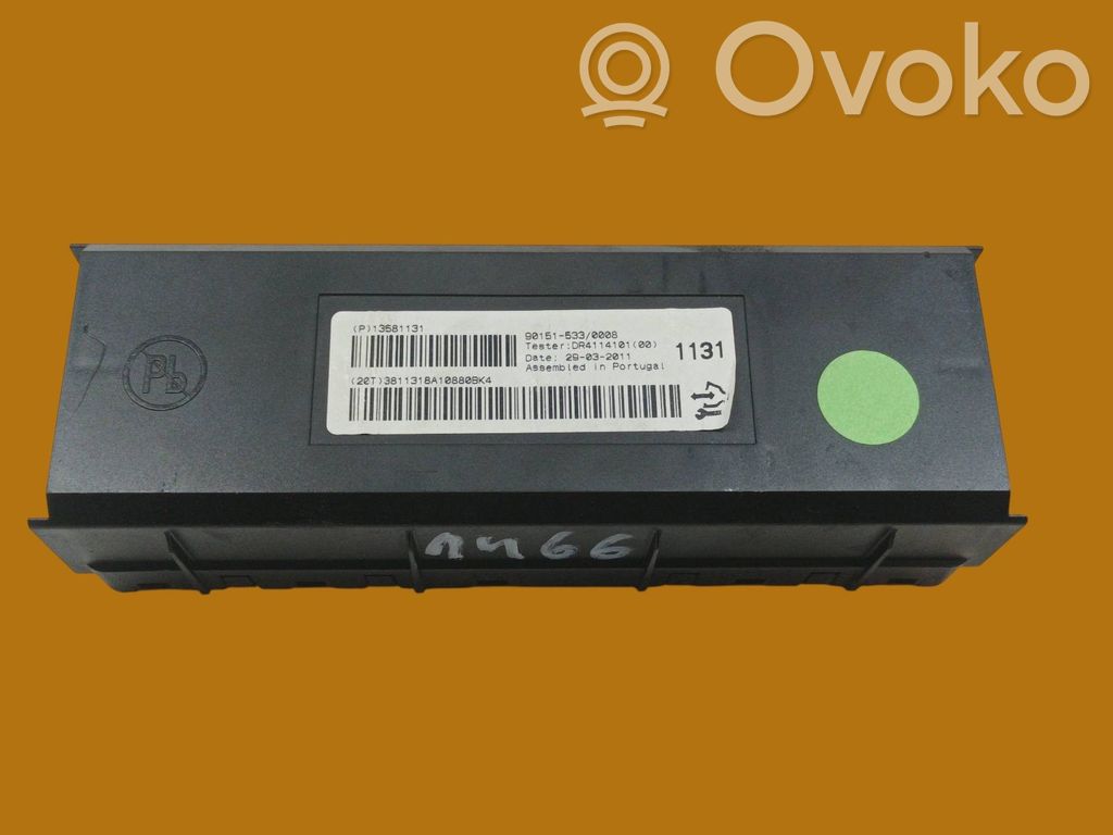 Opel Astra J Inne komputery / moduły / sterowniki 