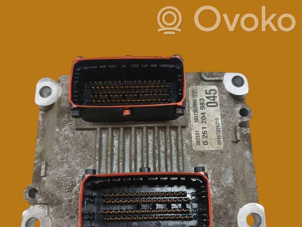 Fiat Punto Evo Engine control unit/module 