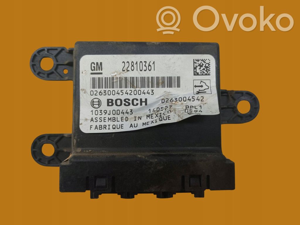 Opel Zafira C Autres unités de commande / modules 