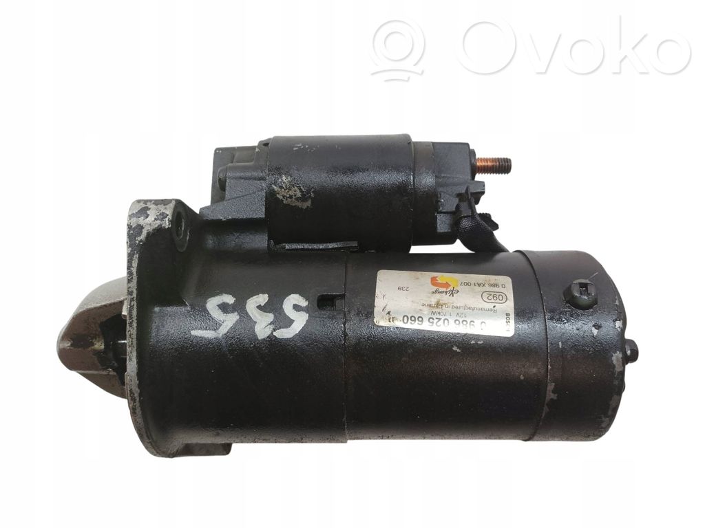 Opel Zafira C Motor de arranque 