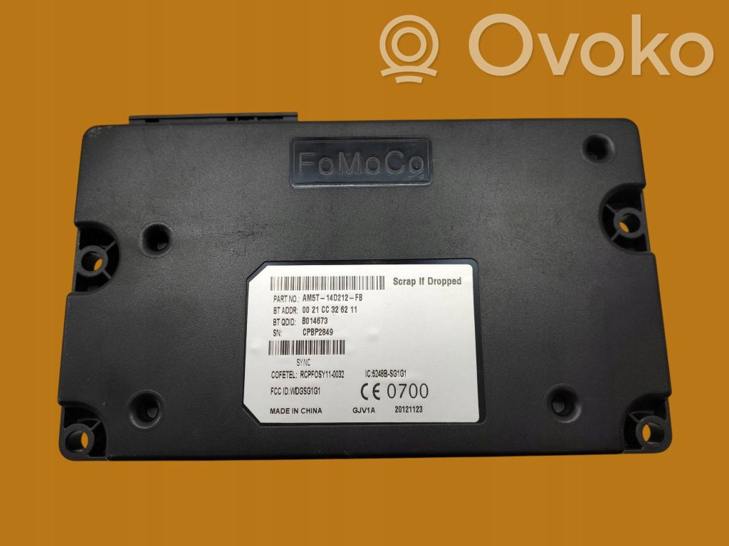 Other control units/modules   AM5T14D212FB