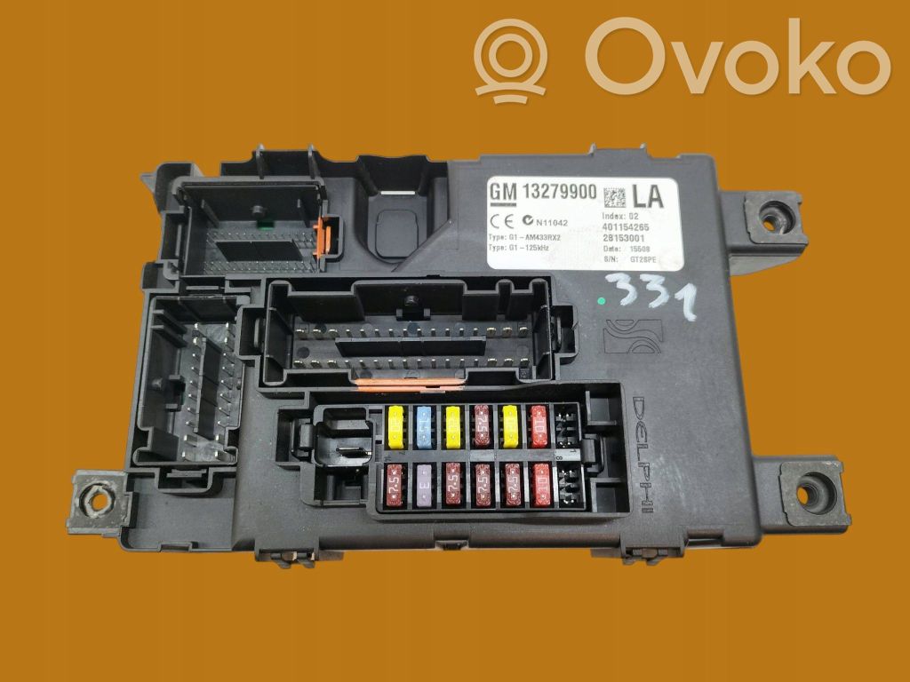 Opel Corsa D Drošinātāju kaste (komplekts) 