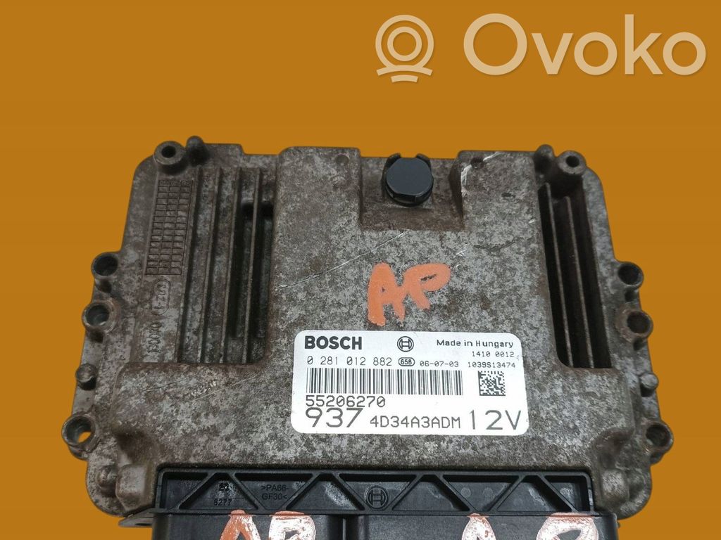 Alfa Romeo 147 Moottorin ohjainlaite/moduuli 