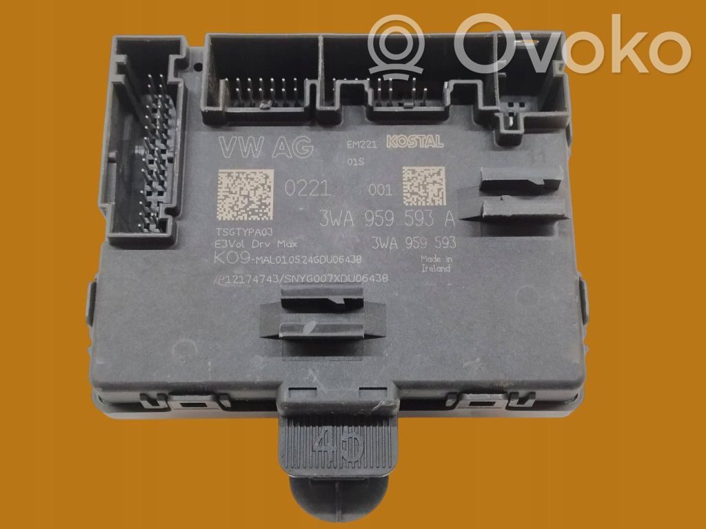 Skoda Superb B9 Other control units/modules 