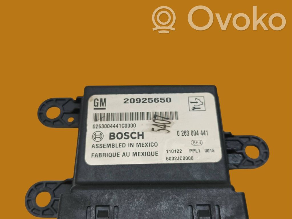 Opel Astra J Otras unidades de control/módulos 