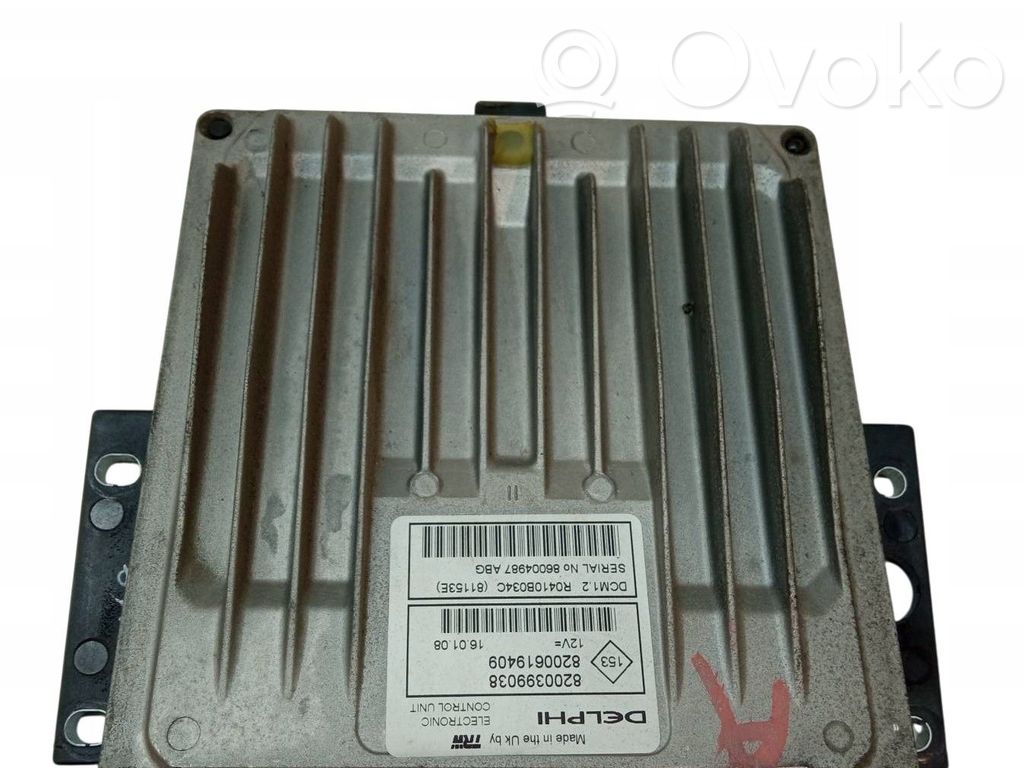 Renault Megane II Unidad de control/módulo del motor 