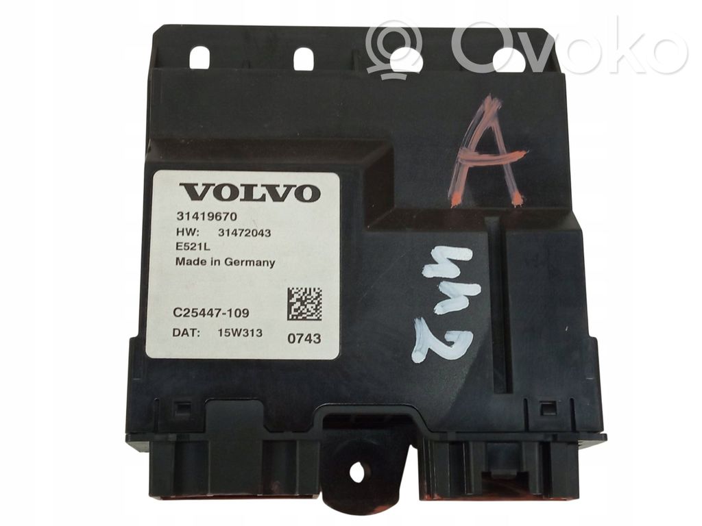 Volvo XC90 Other control units/modules 
