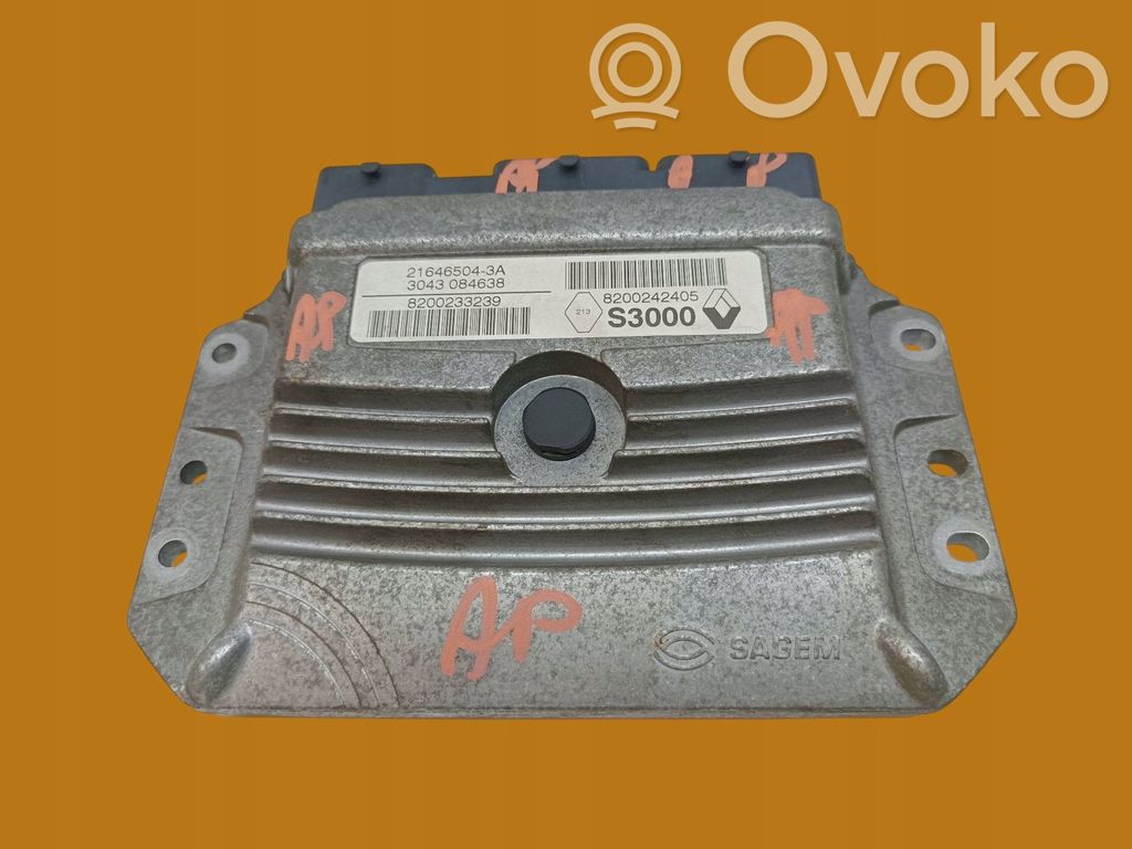 Engine control unit/module   8200242405,133KM