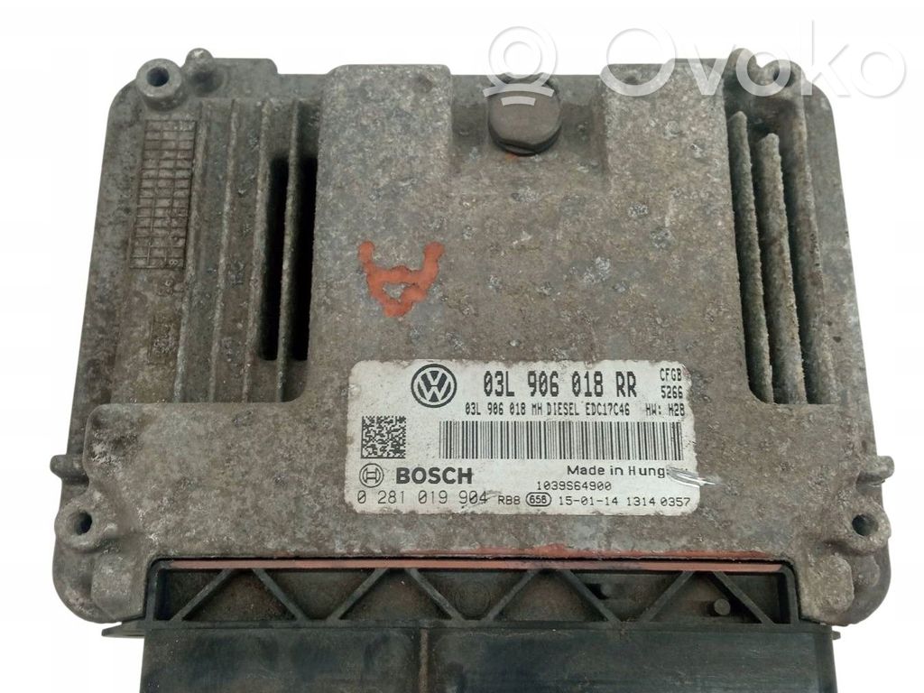 Skoda Superb B8 (3V) Engine control unit/module 