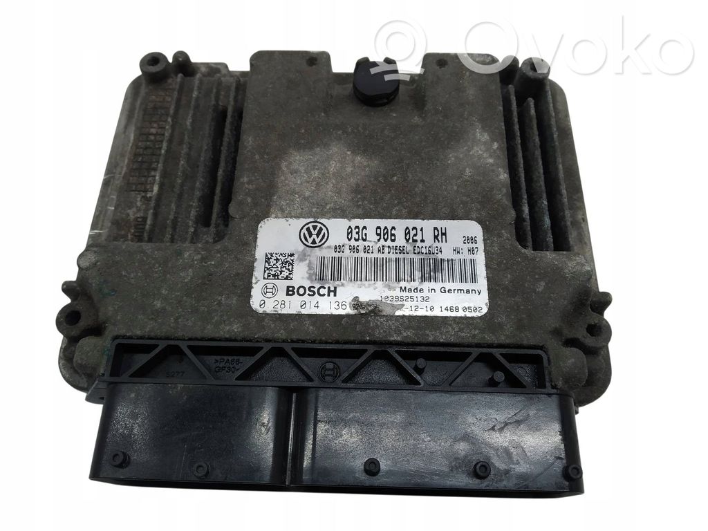 Skoda Octavia Mk2 (1Z) Unitate/modul de control motor 