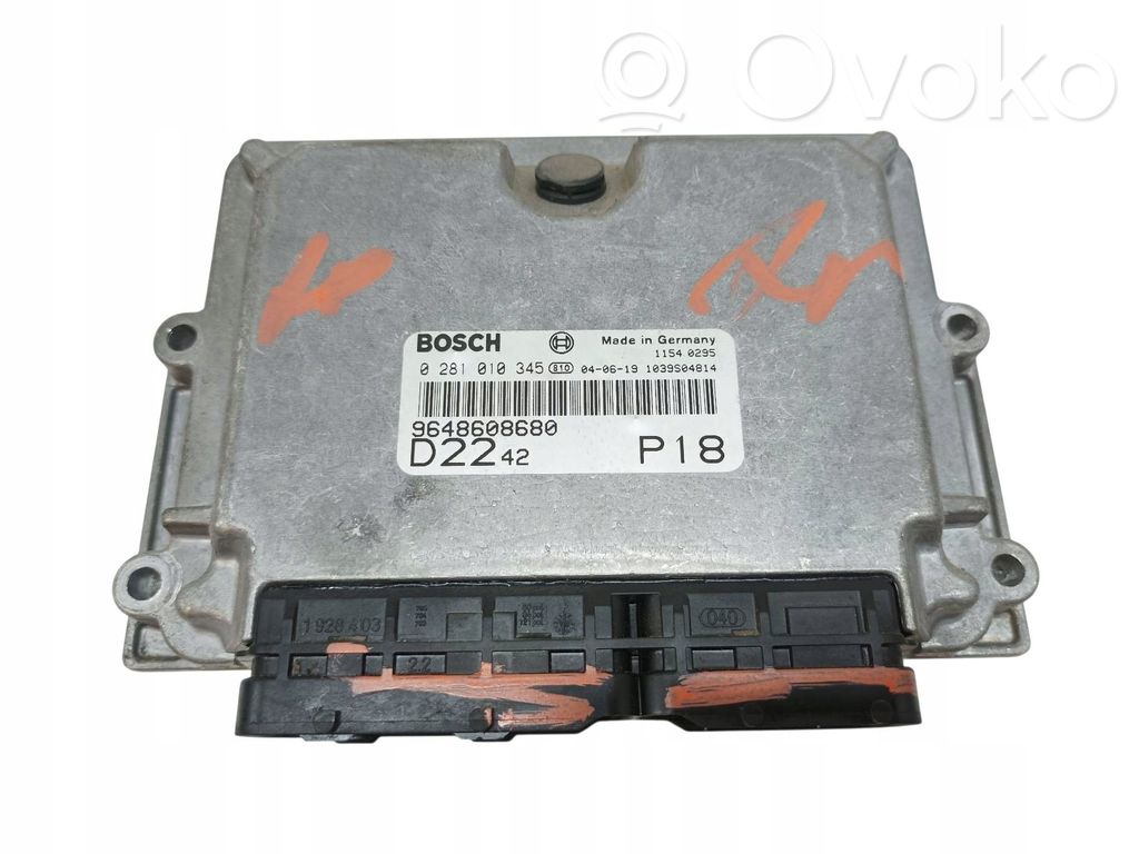 Citroen Jumper Engine control unit/module 