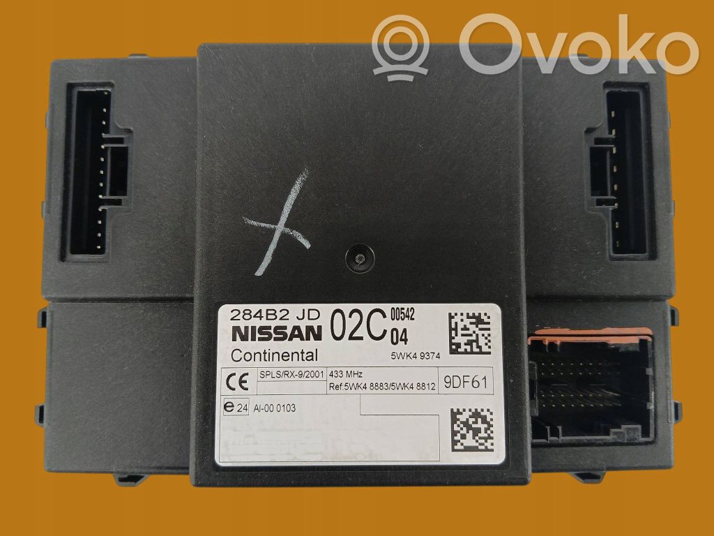 Nissan Qashqai Sterownik / Moduł komfortu 