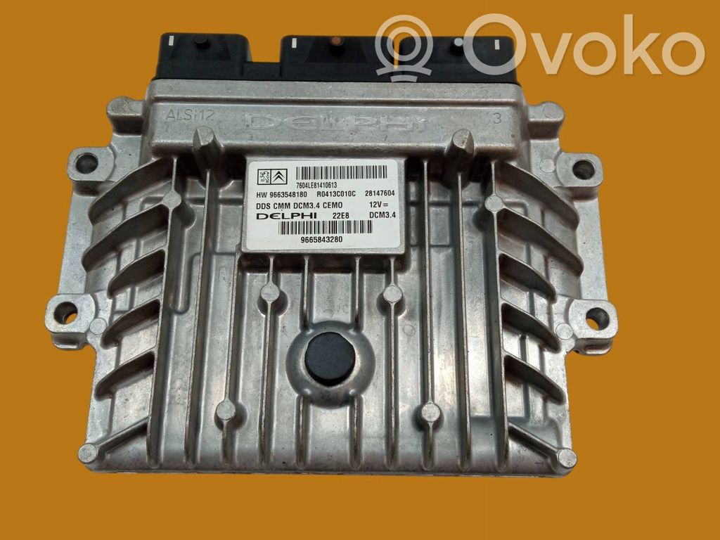 Citroen C5 Unitate/modul de control motor 