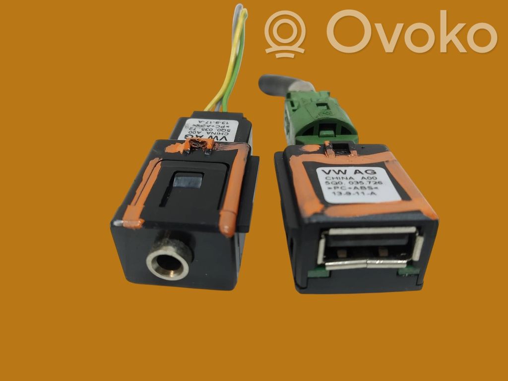 Enchufe conector USB   5Q0035726,5Q003572